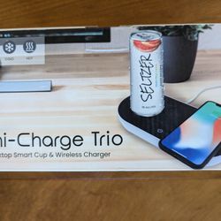 Desktop Smart Cup And Wireless Charger 
