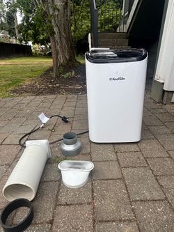 Portable A/C: KoolSiln (cools 700 sq ft)