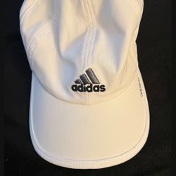MEN'S ADIDAS ADJUSTABLE HAT/CAP WHITE