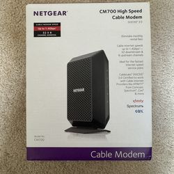 Netgear CM700 Cable Modem (Spectrum, Cox  approved)