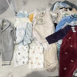 Boy Clothes Newborn- 6months 