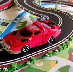 Summer Metal Marz Karz Line #91 Pink Lancia Stratos Rally Car Die-Cast 1:64 Toy. This is a pink vintage Summer Metal Marz Karz #91 Lancia Stratos diec