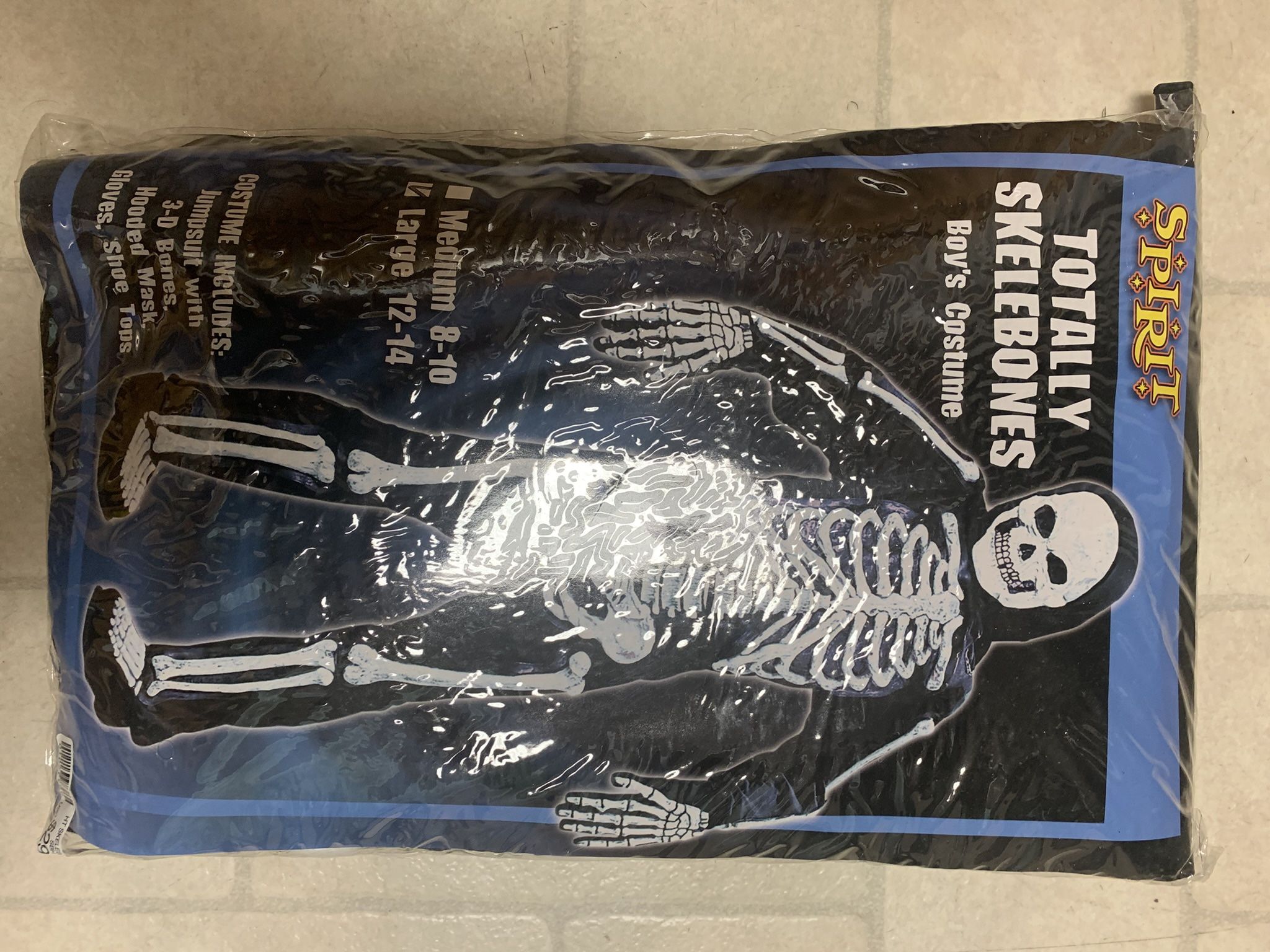 Boys Skeleton Halloween  Costume