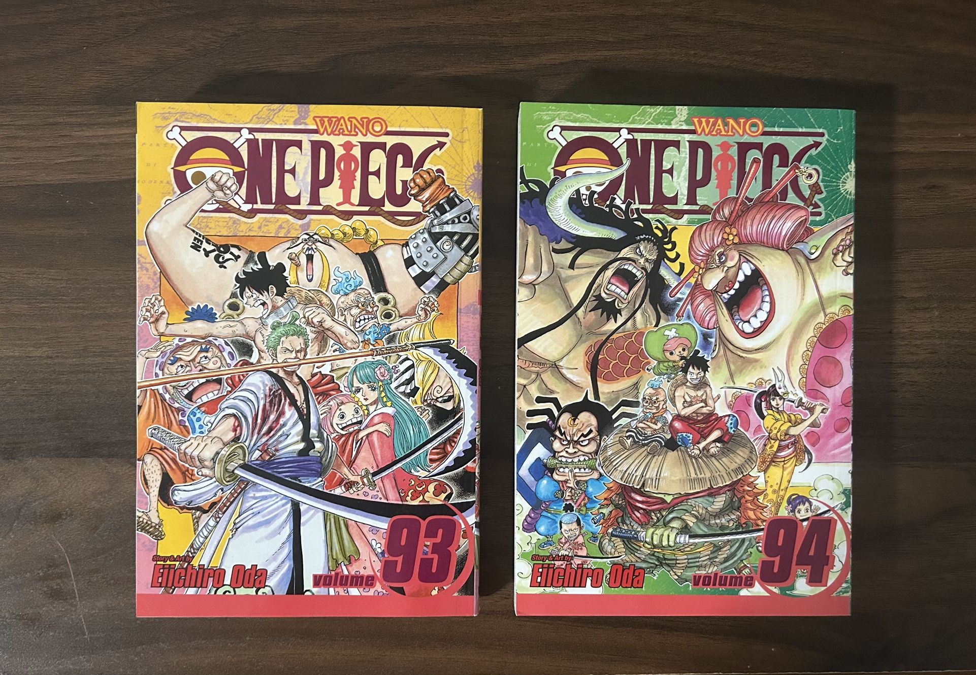 One Piece Manga Volumes 93 and 94