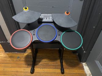 Red Octane Wireless Drum Controller For PS3 PlayStation 3 NO DONGLE,  OR FOOT PEDAL