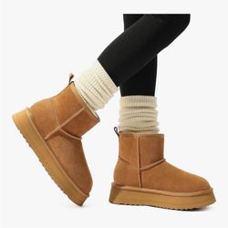 Comfy Faux Fur Boots 