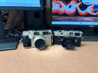 Leica M6 and Contax G2