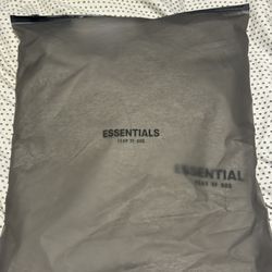 Grey Essential Hoodie 