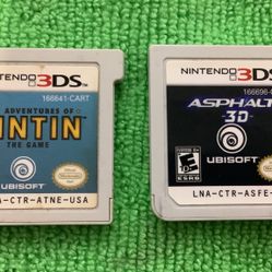 Nintendo 3DS Game / TinTin and Asphalt