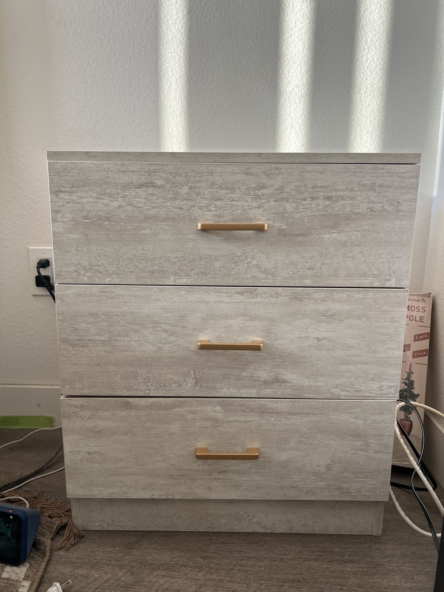 Three-Drawer Dresser