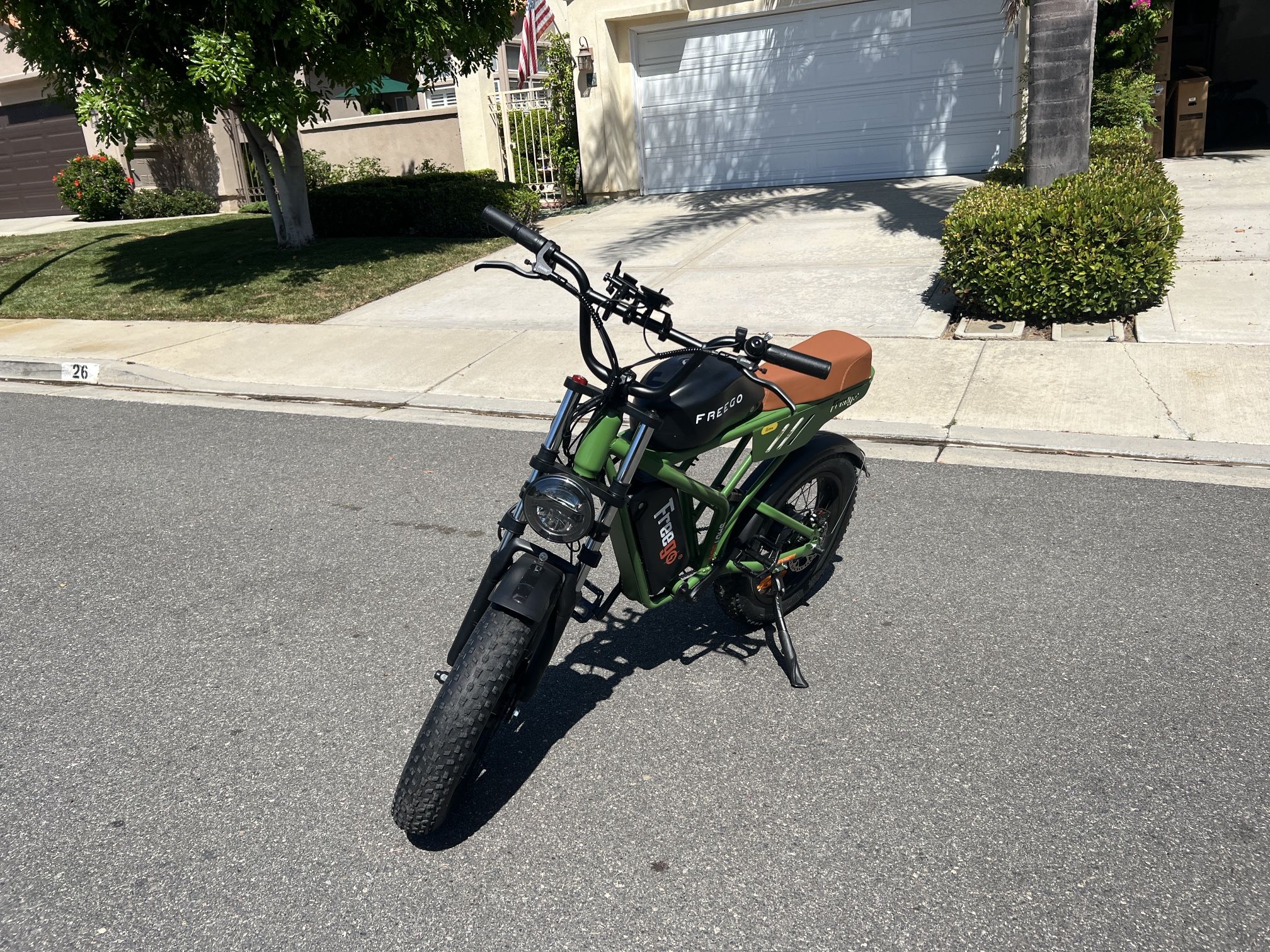 NEW Freego Shotgun F3 Pro Electric Bike 2000W Dual Motor Dual Battery