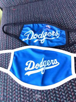 Face mask Dodgers