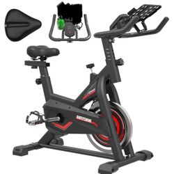GOFLYSHINE STATIONARY EXERCISE BIKE (NO SCREEN) Exercise Bike for Home Indoor Cycling 