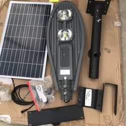100w led streetlight solar powered