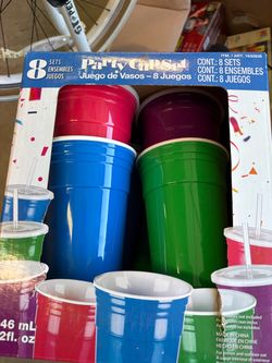party cups new in box