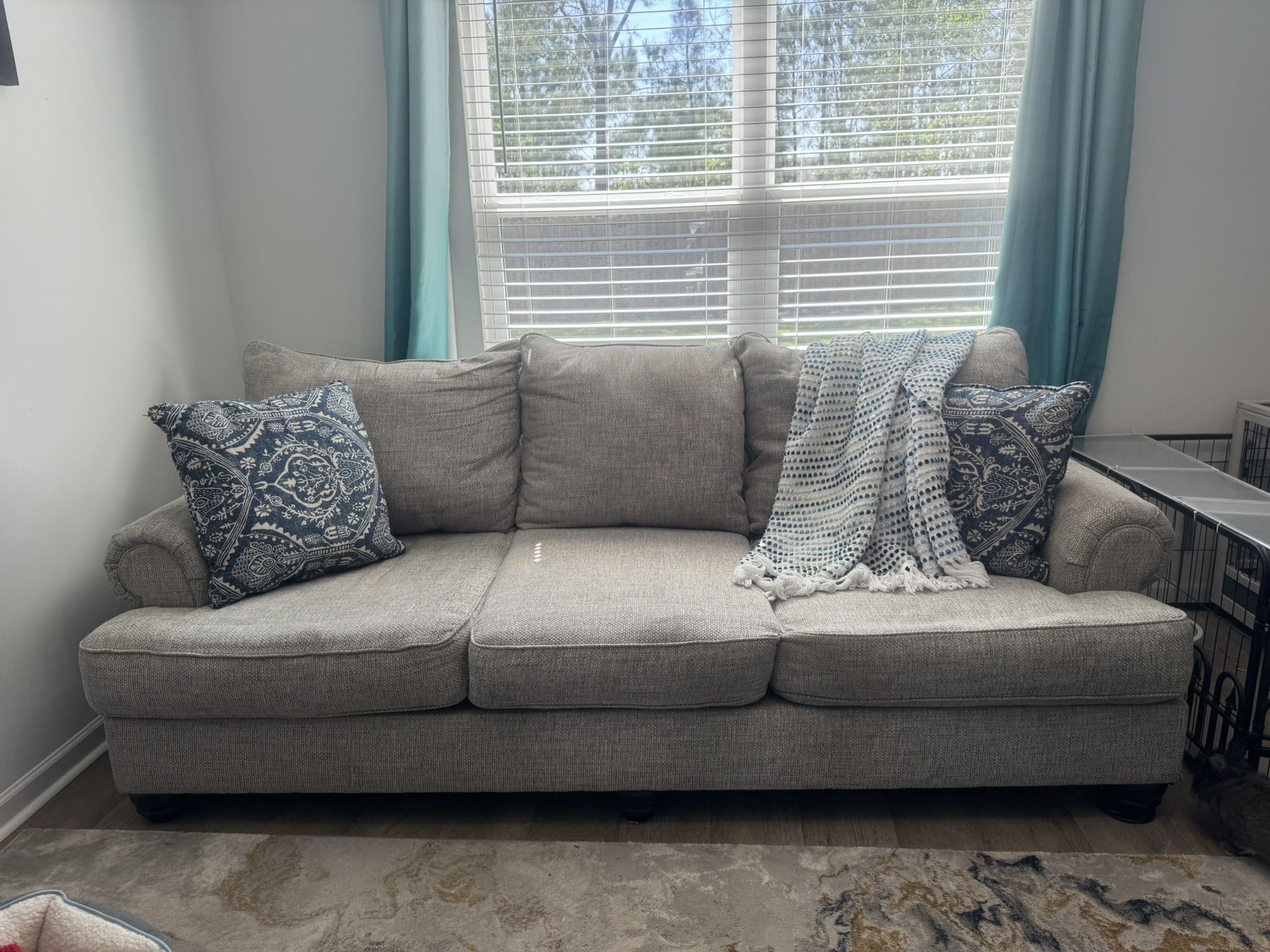 Ashley Sofa and Oversized Chair