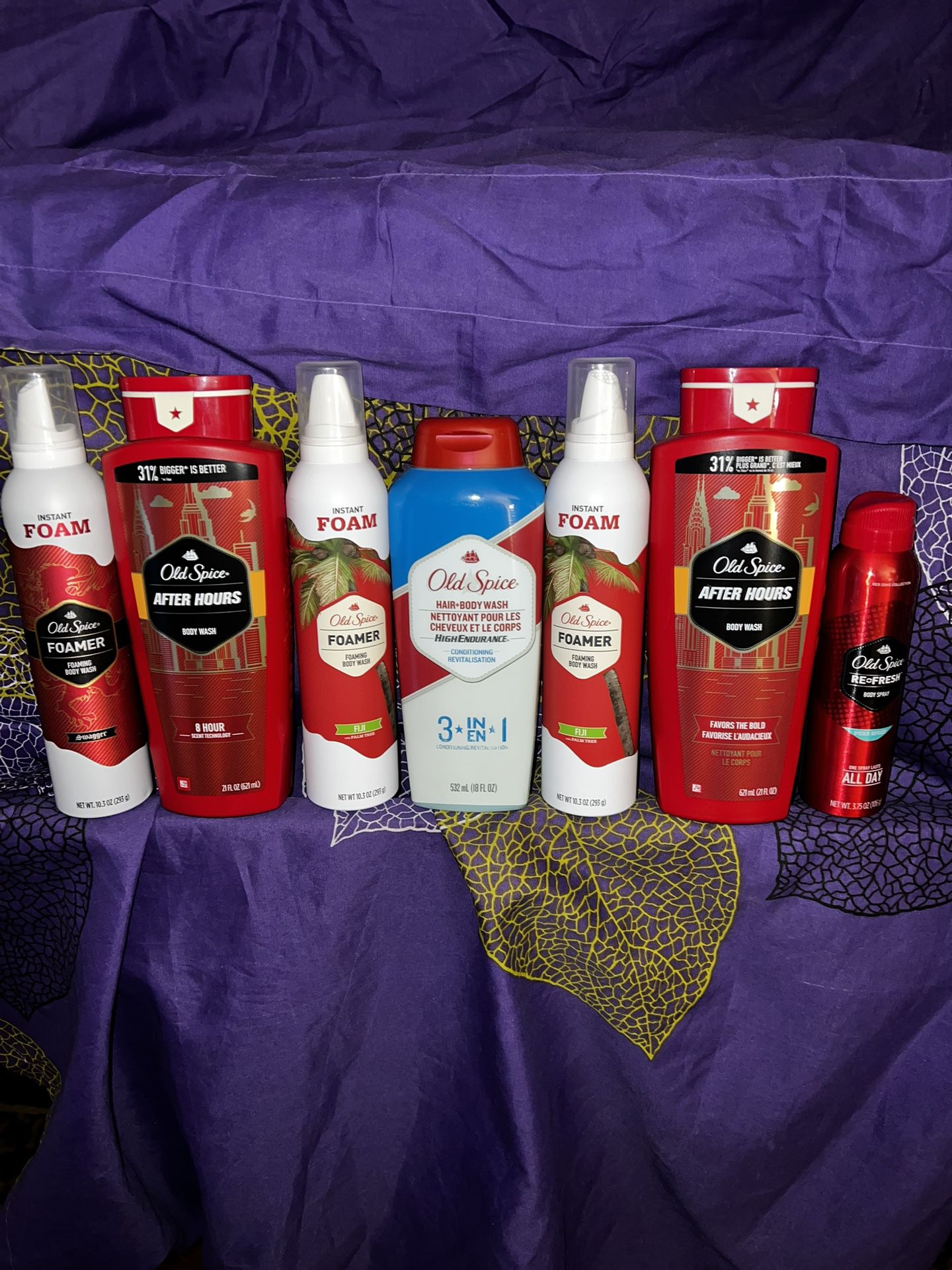 Brand New Old Spice Hygiene Products 