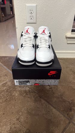 Jordan 4 White Cement Size 11M