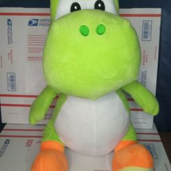 Nintendo Super Mario 20" Yoshi Dinosaur Plush 2019