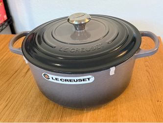 Le Creuset Dutch Oven - Round 7.25Qt 6.7L - Flint Oyster Gray