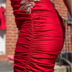 Strapless Prom Dress 