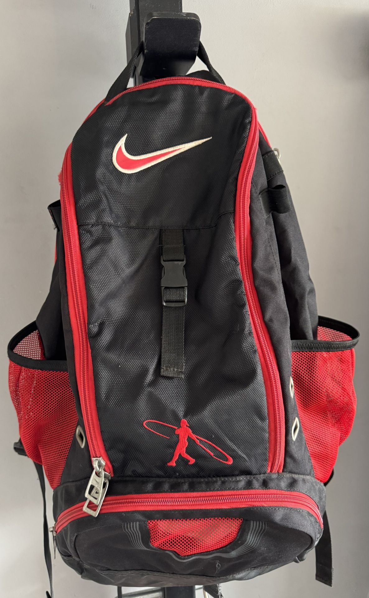 Nike Ken Griffey Jr Swingman Baseball Bag - Red/Black