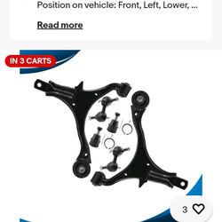 Lower Control Bars Assembly Kit-02-05 Honda Crv 