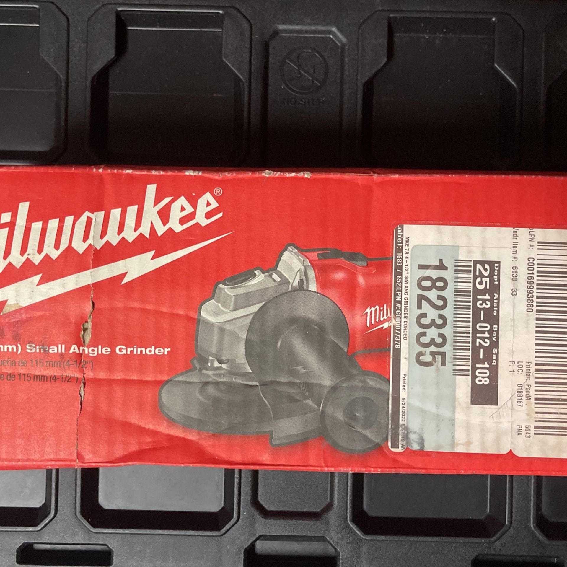 4 1/2(115 Mm ) Small Angel Grinder 5years Warranty 6130 33