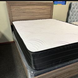 Queen Size Bed With Promo Mattress And Free Delivery 