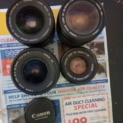 Camera Lens BUNDLE (Canon Lenses)