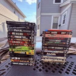 WWE DVDs 