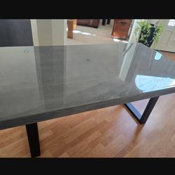Designer Table On GREY