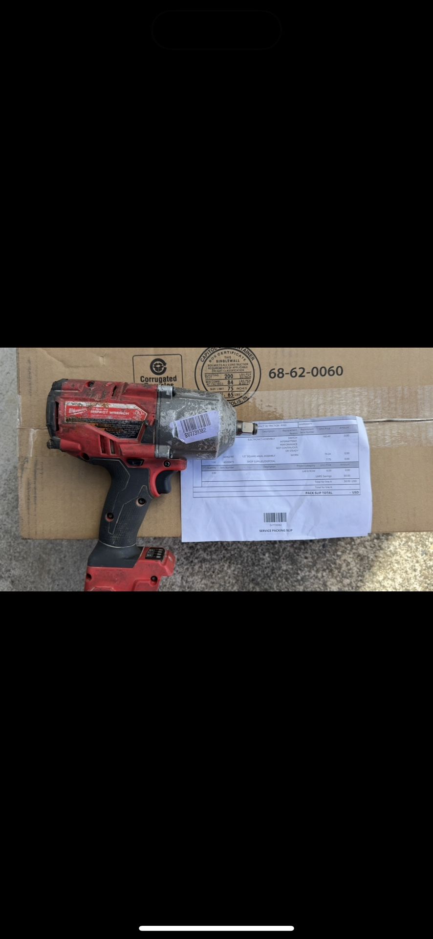 Milwaukee Tools 2767-20 M18 FUEL 1/2" High Torque Impact Wrench with Friction Ring not M12 brushless