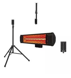 Heat Storm Tradesman 1500W Indoor Outdoor Infrared Space Heater w Tripod Mount