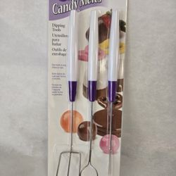 Brand New Wilton Candy Melts Dipping Tools 3 Pc Set