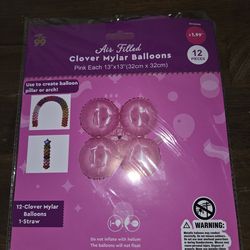 12 count mylar ballons