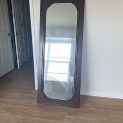5FT Wood Grain Mirror 