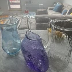 Glass Flower Vases - Small, Medium and Large 🌸 