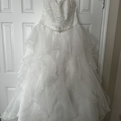 Lace & Organza Wedding Dress