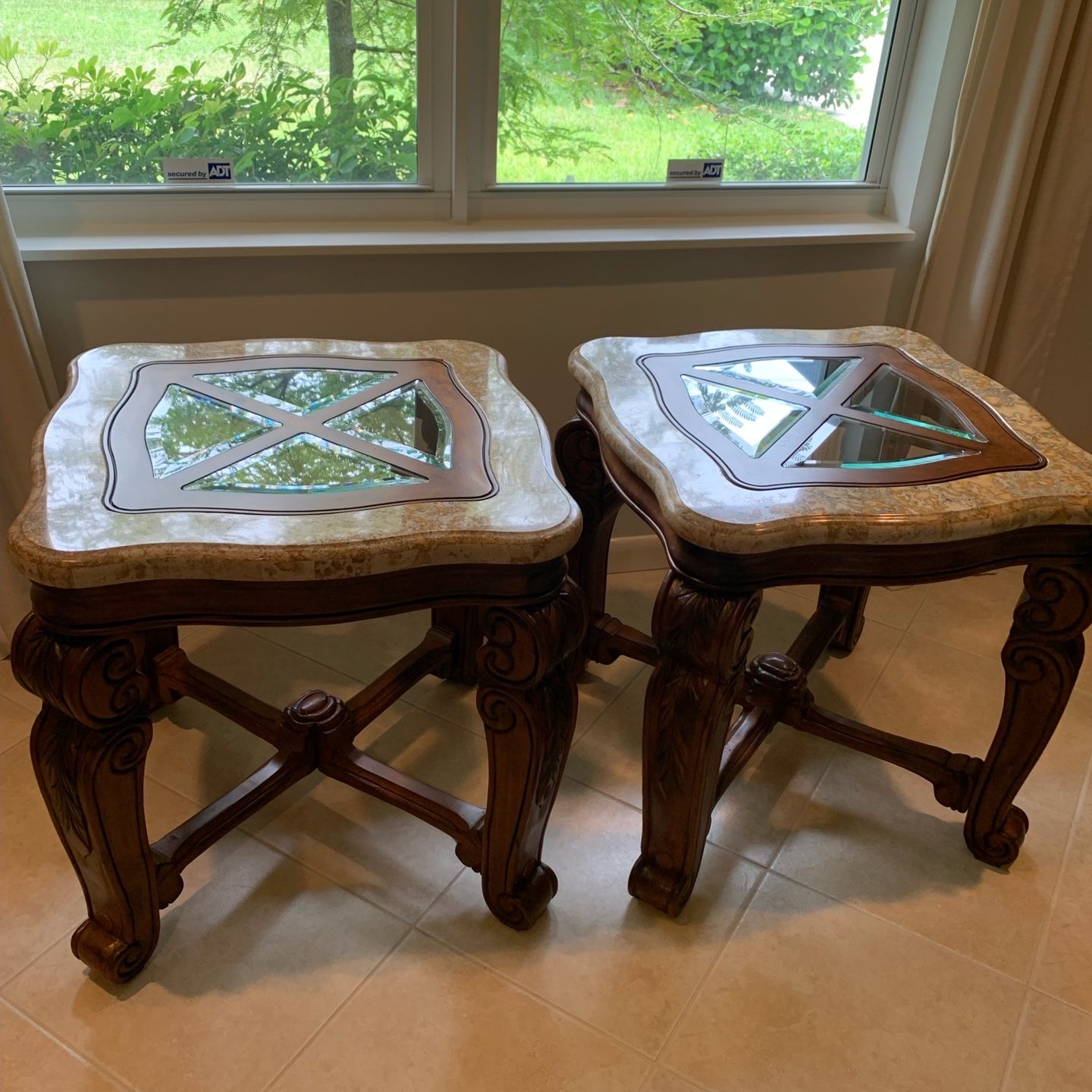 Set Of Wood Tables