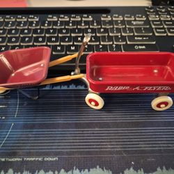 RADIO FLYER Wheel Barrel And Wagon (Collectible Toys)