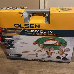 Brand New Olsen Heavy Duty Oxy/Acetylene Welding Kit