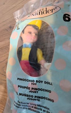Madame Alexander Madame  Pinocchio McDonald's Toy