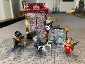 Mega Bloks Dragon Metal Ages Magnetic 9818