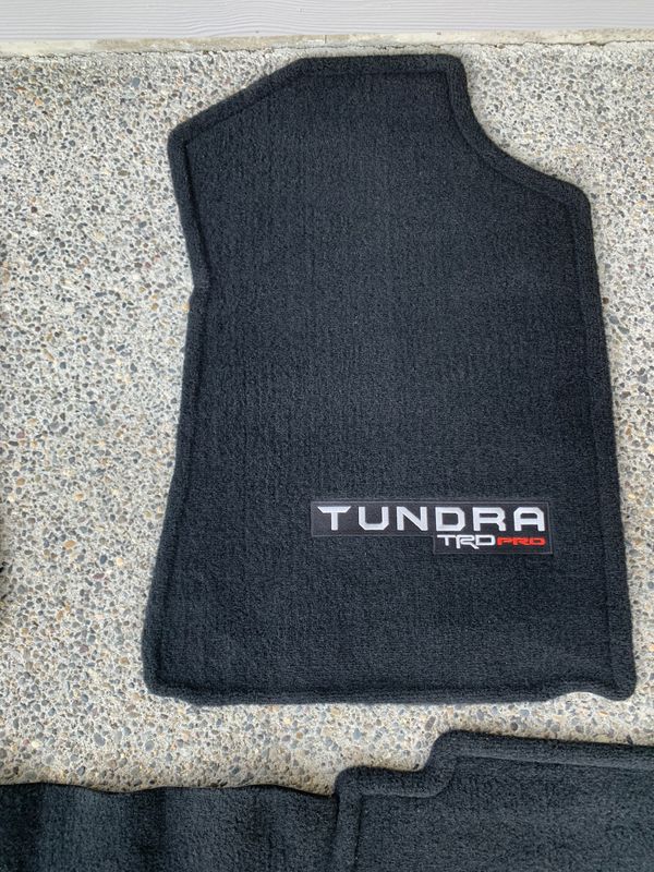 Brand new Toyota Tundra Trd pro floor mats FULL SET for Sale in