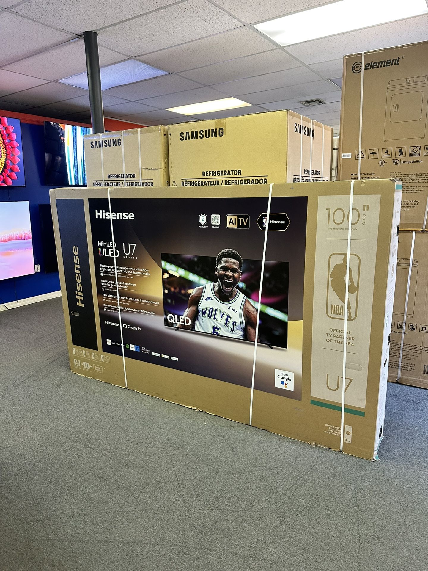 100” HISENSE ULED TV MINI LED PREMIUM 