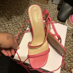 pink heels