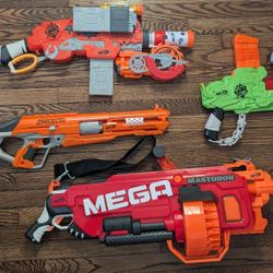 Nerf Guns Lot