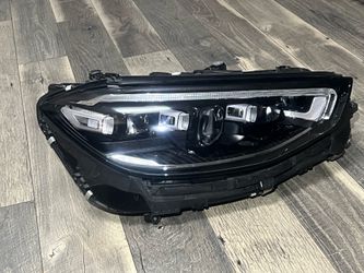 2021-2025 W223 S500 MERCEDES BENZ S-CLASS FULL LED LEFT DRIVER SIDE ORIGINAL FACTORY OEM WITH LOWER BRACKET MISSING