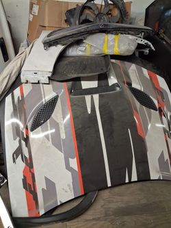 Srt charger hood